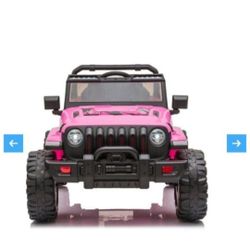 Electric Ride On Car  Pink