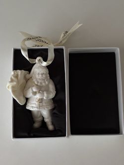 2013 Pandora Limited Edition Ceramic Santa Claus Ornament