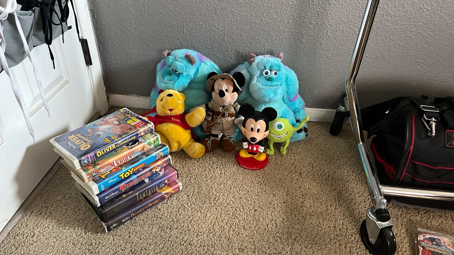 Disney Collectible Toys And VHS Bulk Items