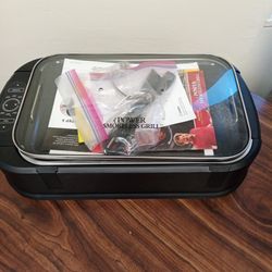 POWER Smokeless Indoor Grill Never Used