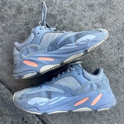 ADIDAS YEEZY BOOST 700 USED SIZE 8 INERTIA EG7597 Wave Runner Grey