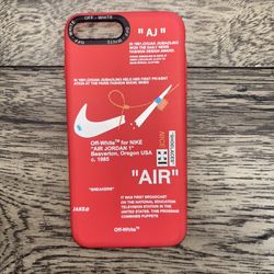 Off White iPhone 8 Plus Red Case ‼️‼️‼️