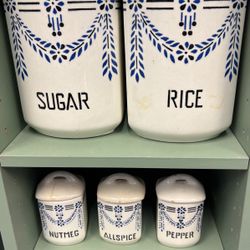 Vintage Czech Canisters