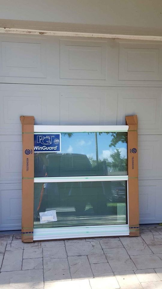 Brand New 47W x 45H PGT WinGuard Impact Window
