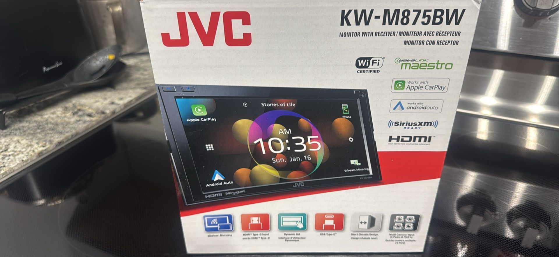 Brand New Jvc Radio