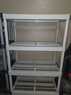 Keter 4 Tier Heavy Duty Resin Shelving Unit