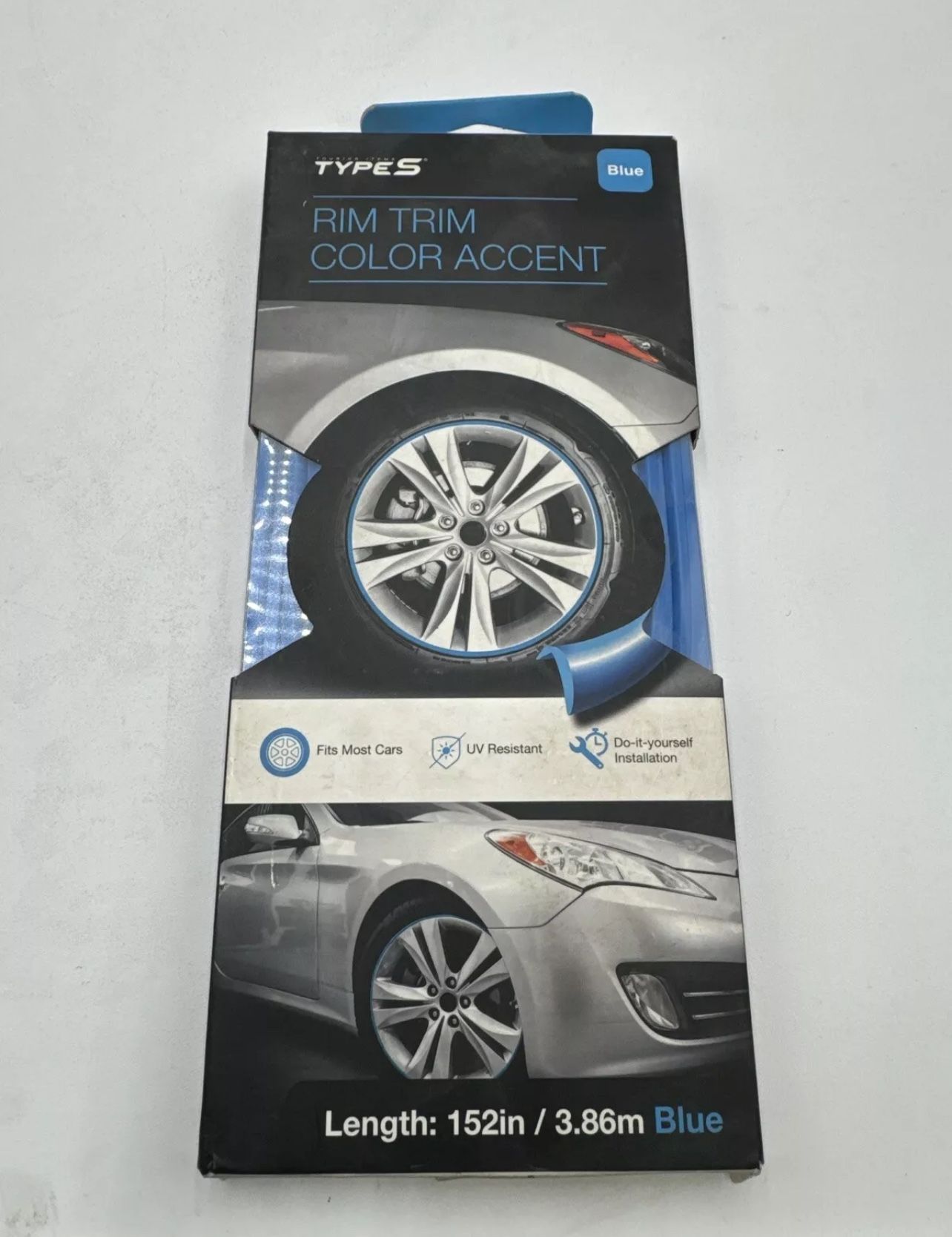 TOURING ITEMS TYPE S RIM TRIM COLOR ACCENT - BLUE - 152"