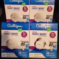 Culligan Premium Water System & Filters - Lot of 4