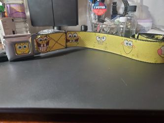 Spongebob seat belt buckle Belt