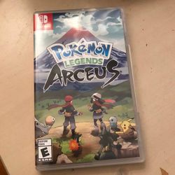 nintendo switch pokemon arceus