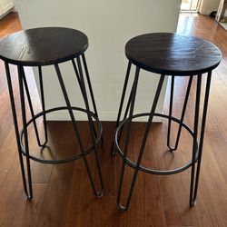 2 Tall Stools