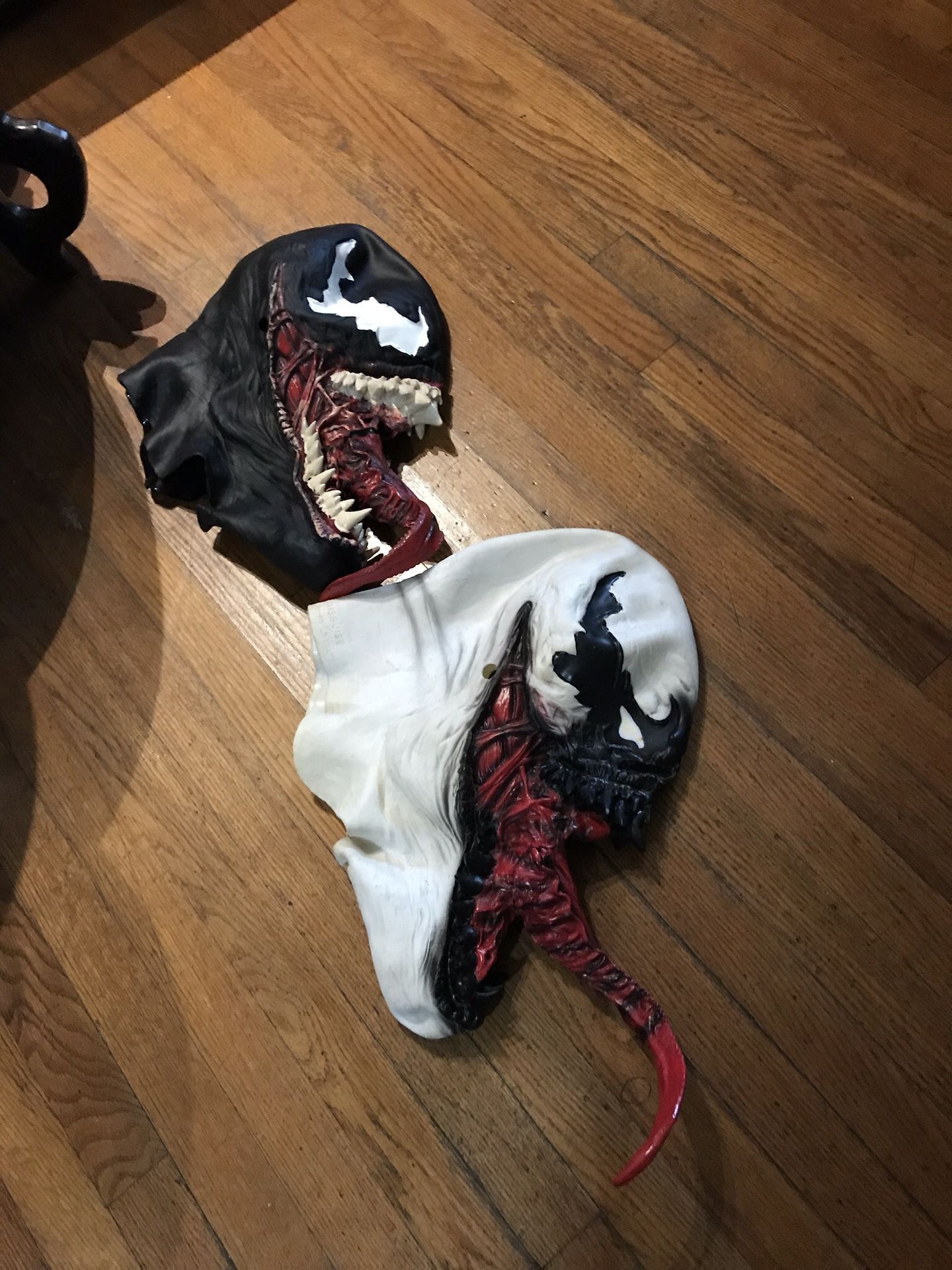 ***Realistic*** Venom and Anti-Venom Rubberized Masks
