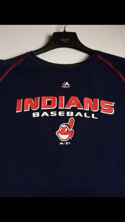 Cleveland Indians Majestic Baseball Warm-up Jersey