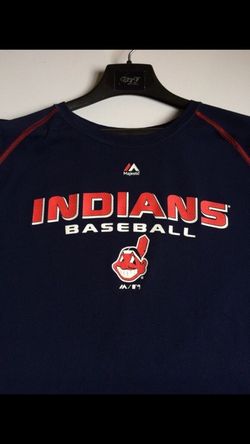 Cleveland Indians Majestic Baseball Warm-up Jersey