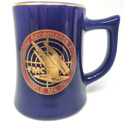 Vintage FMC GMLS Mk 26 Navy Missile Launcher Reliability Acceptance Program Mug