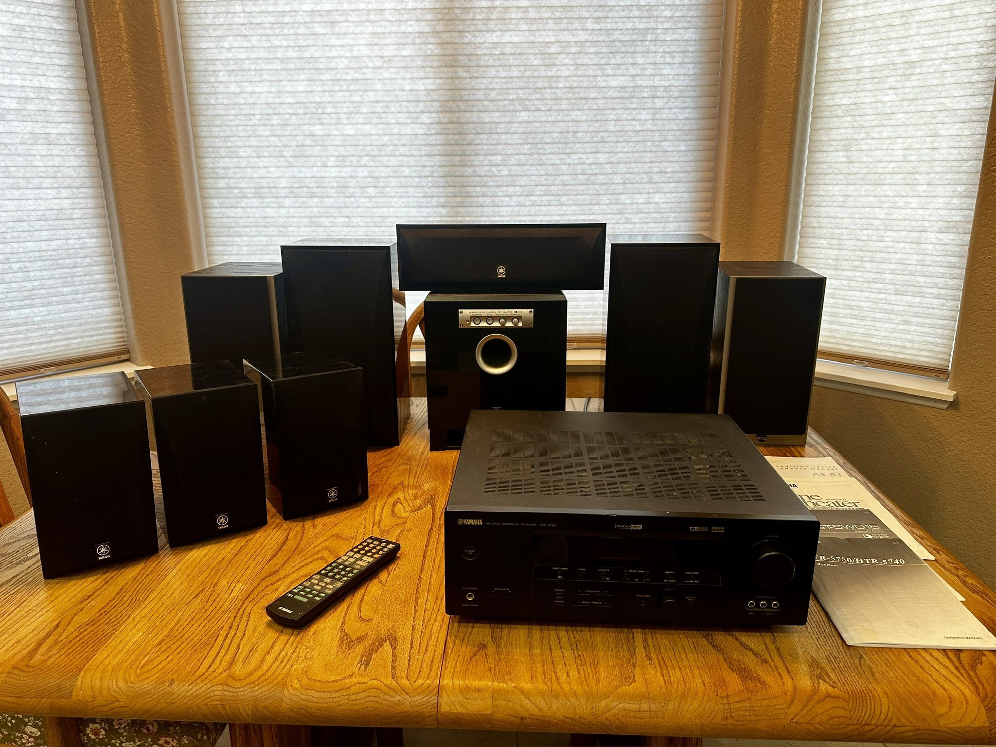 Yamaha HTR 5740 6.1 Channel Home Theater System