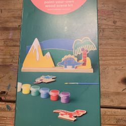 Paint Your Own Wood Scene Kit 