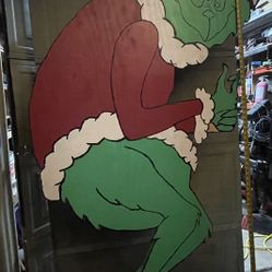 Grinch Outdoor Decor 