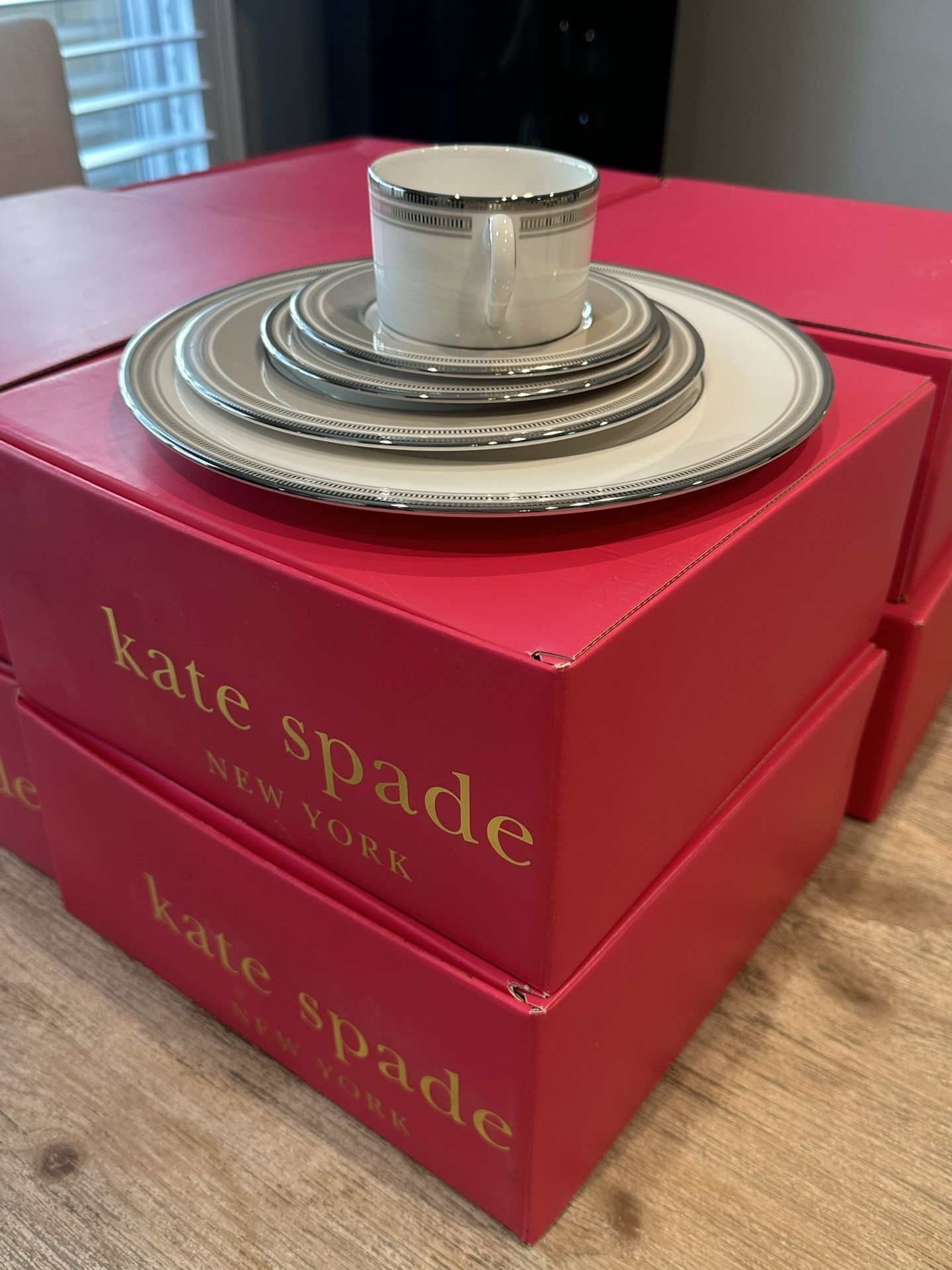 NEW Kate Spade Lenox China - Set Of 8