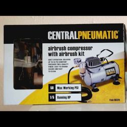 Central Pneumatic air compressor 1/5 hp 58psi