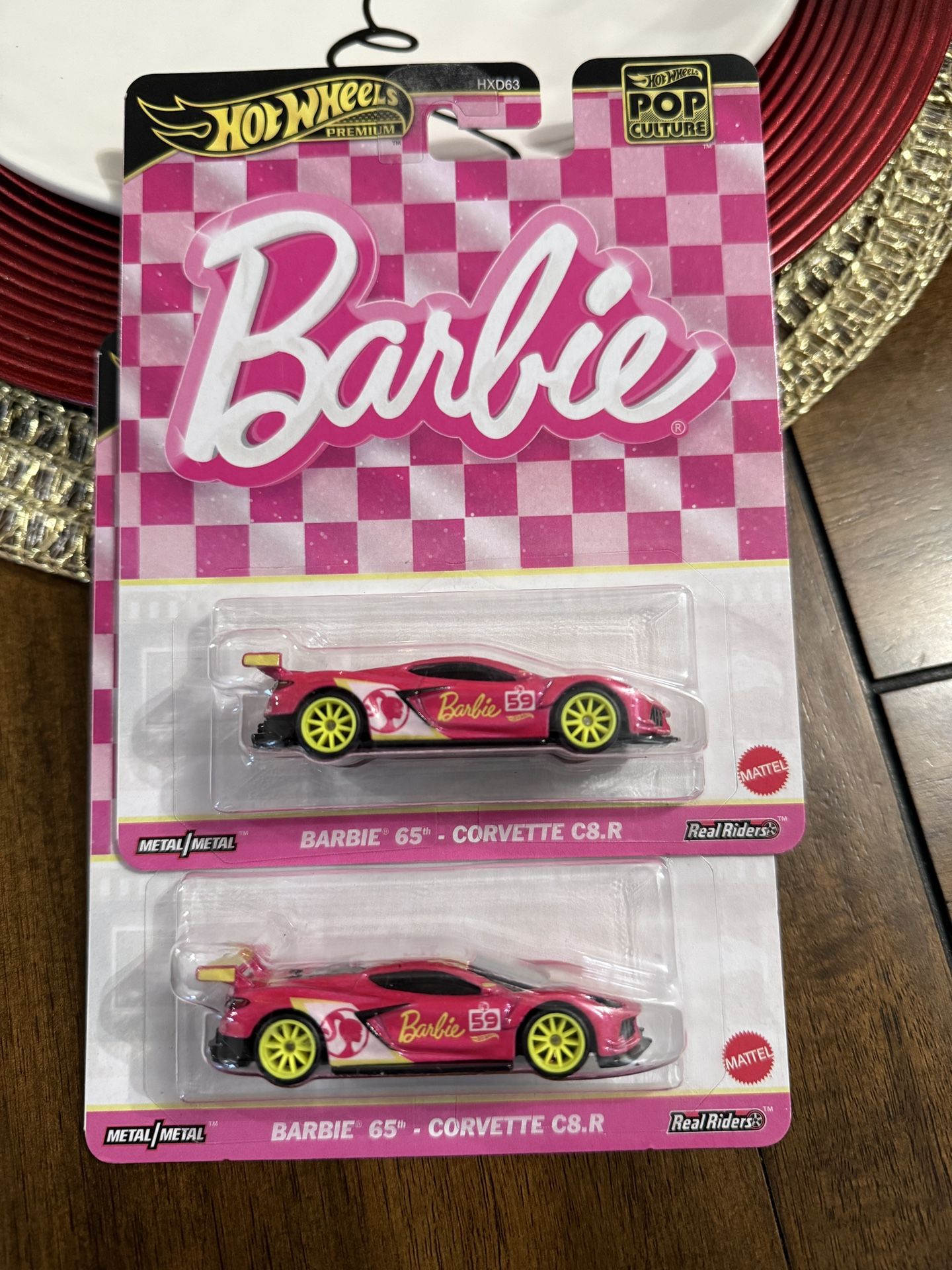 Hot Wheels Premium Barbie 65th Corvette C8.R