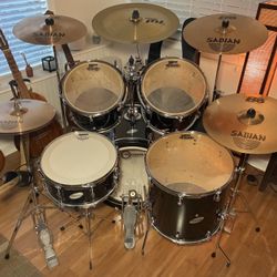 Ludwig Accent CS Drum Set, Cymbals