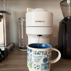 Nespresso Vertuo Pop+ in Pacific Blue Limited Edition  Espresso Machine $80