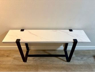 Real Heavy Marble Table Long  Modern