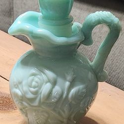 Vintage Avon Glass Pitcher Perfume Bottle