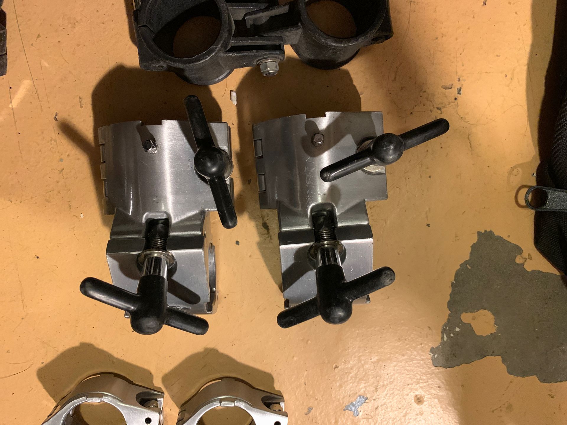 Gibraltar Road Series Drum Rack Right Angle Clamp and others