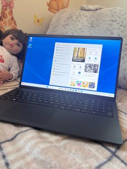 Black Windows 11 Laptop