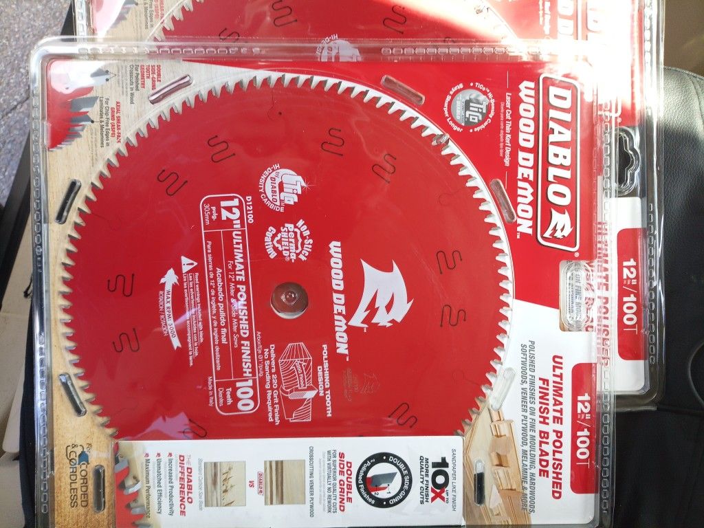 Diablo Miter Saw Blades 12" 100 tooth