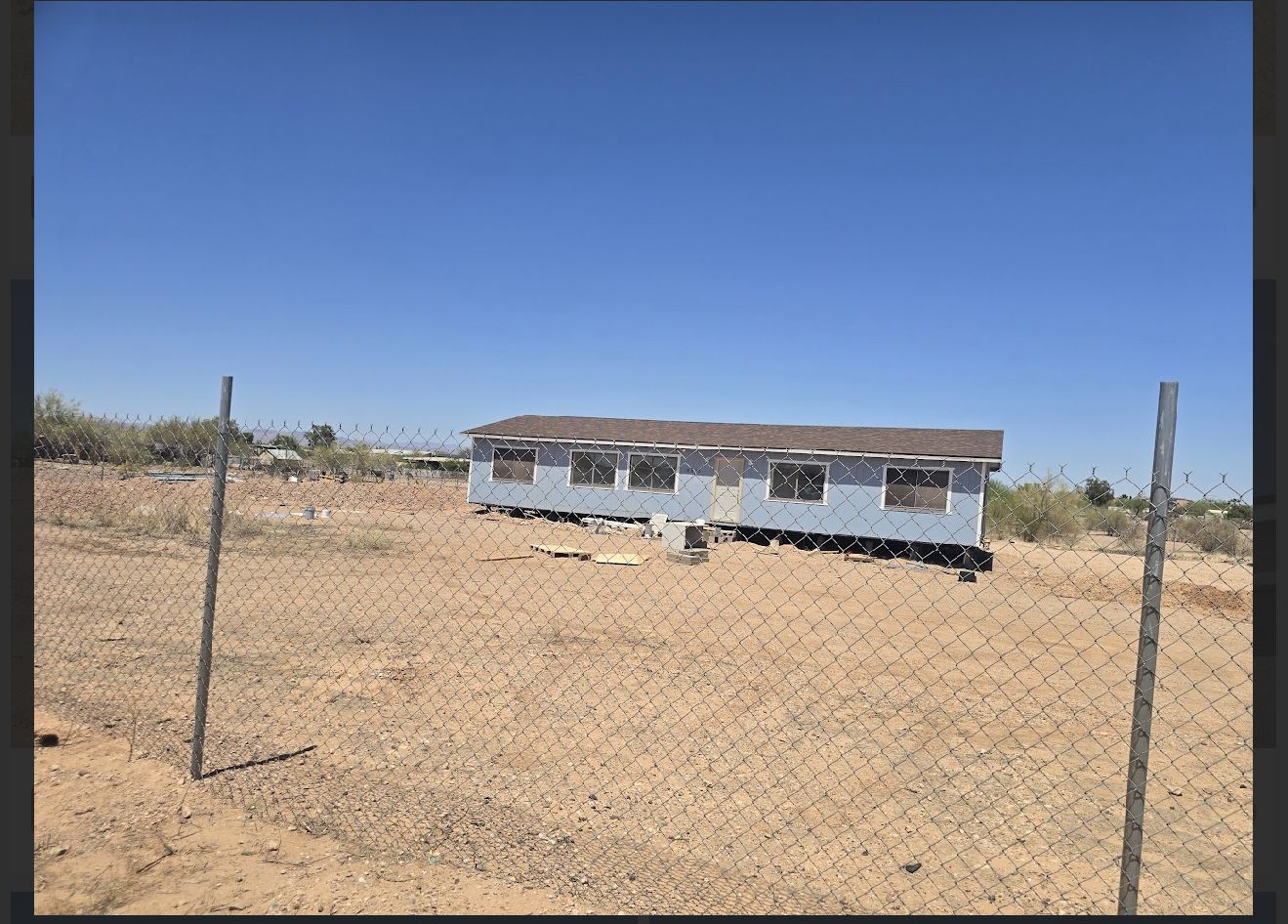 VENDO TRAILA Y TERRENO EN WITTMAN ‼️