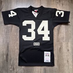 Kith x Mitchell & Ness Bo Jackson Raiders Jersey Size XS