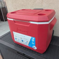 Coleman Red Cooler 