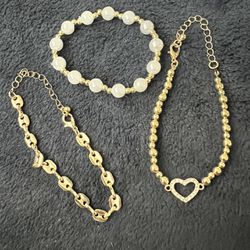 Set Of 3 Bracelets 