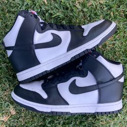 Mens Size 8.5 - Womens Size 10 Nike Dunk High Panda Used No Box VNDS 