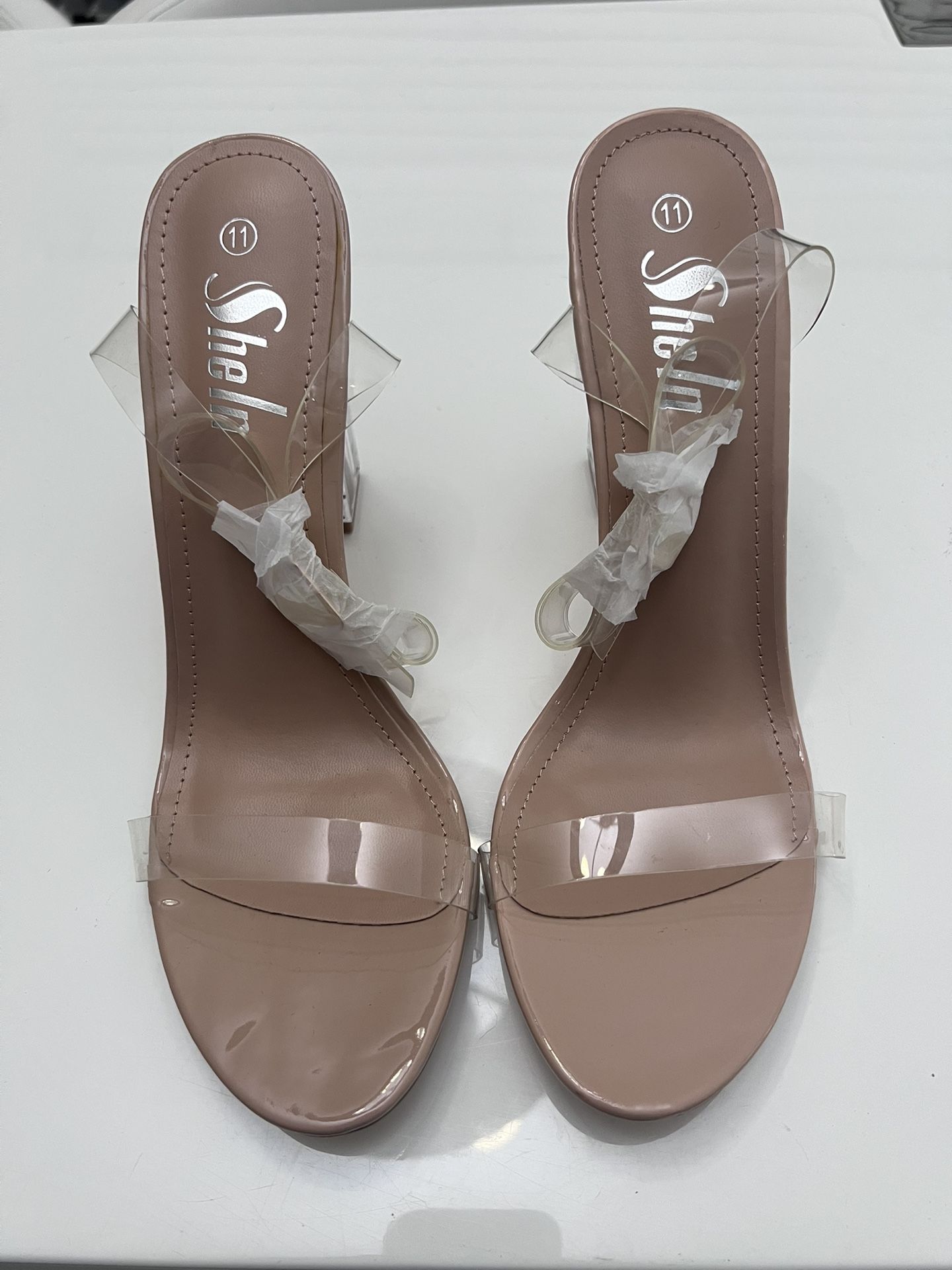 Clear SHEIN Heels