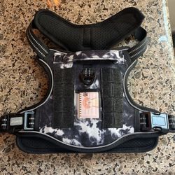 AUROTH Tactical Dog Harness for Small Medium Large Dogs No Pull Adjustable Pet Harness Reflective K9 Working Training Easy Control Pet Vest Military S