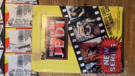 Topps Return of the Jedi Trading Card Packs 1983