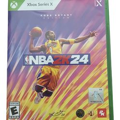 NBA 2K24 Black Mamba Edition - Xbox Series X & Xbox One In Original Package