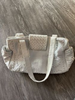 Beautiful White Leather Purse