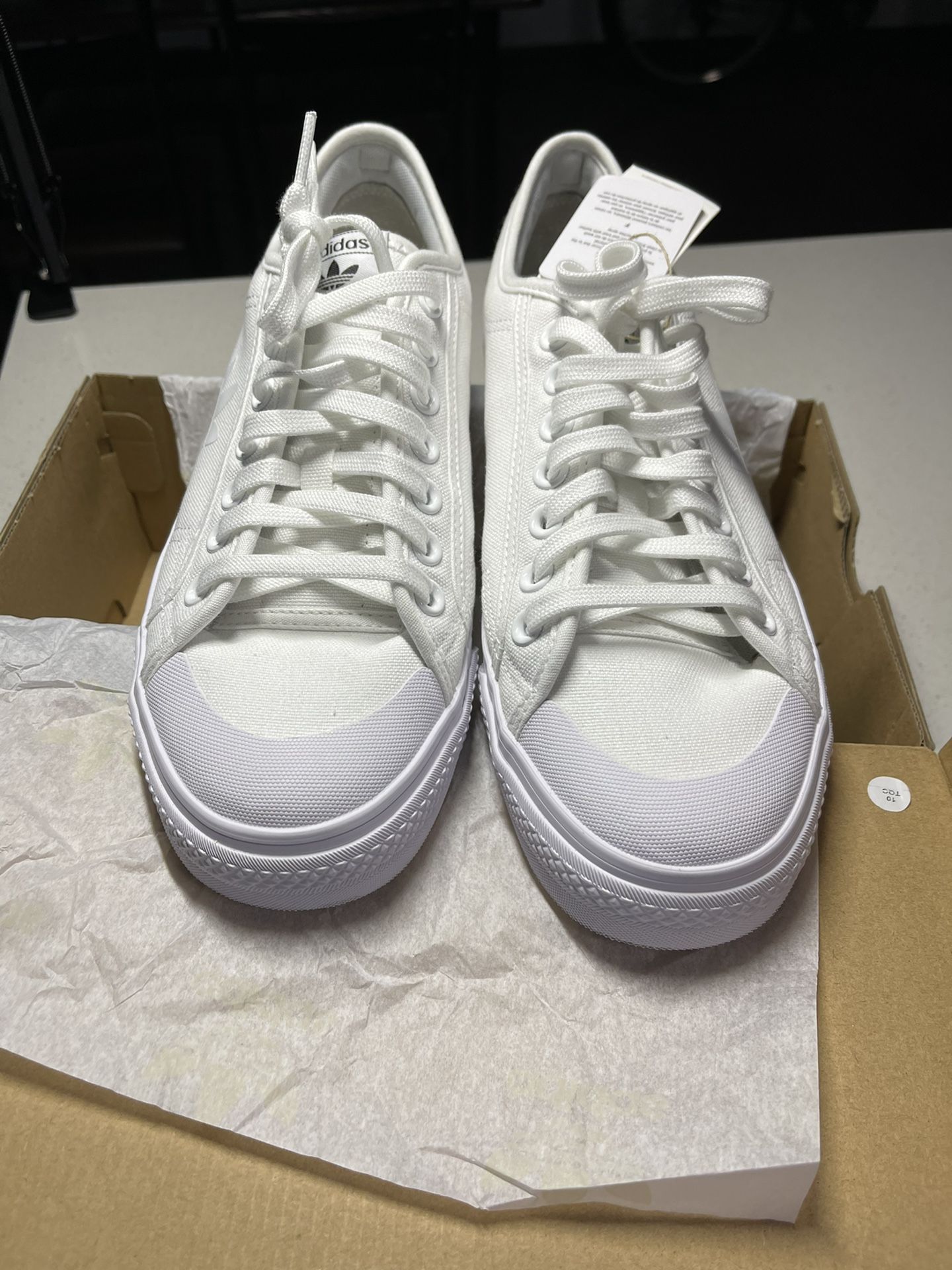 Adidas Niza Trefoil Triple Cloud White