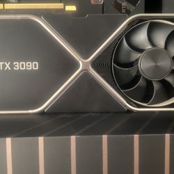 NVIDIA GeForce RTX 3090 Founders Edition 24GB GDDR6 Graphics Card GPU FE