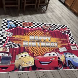 Cars Birthday Banner