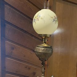 Gorgeous Antique “Parlor” Table Lamp