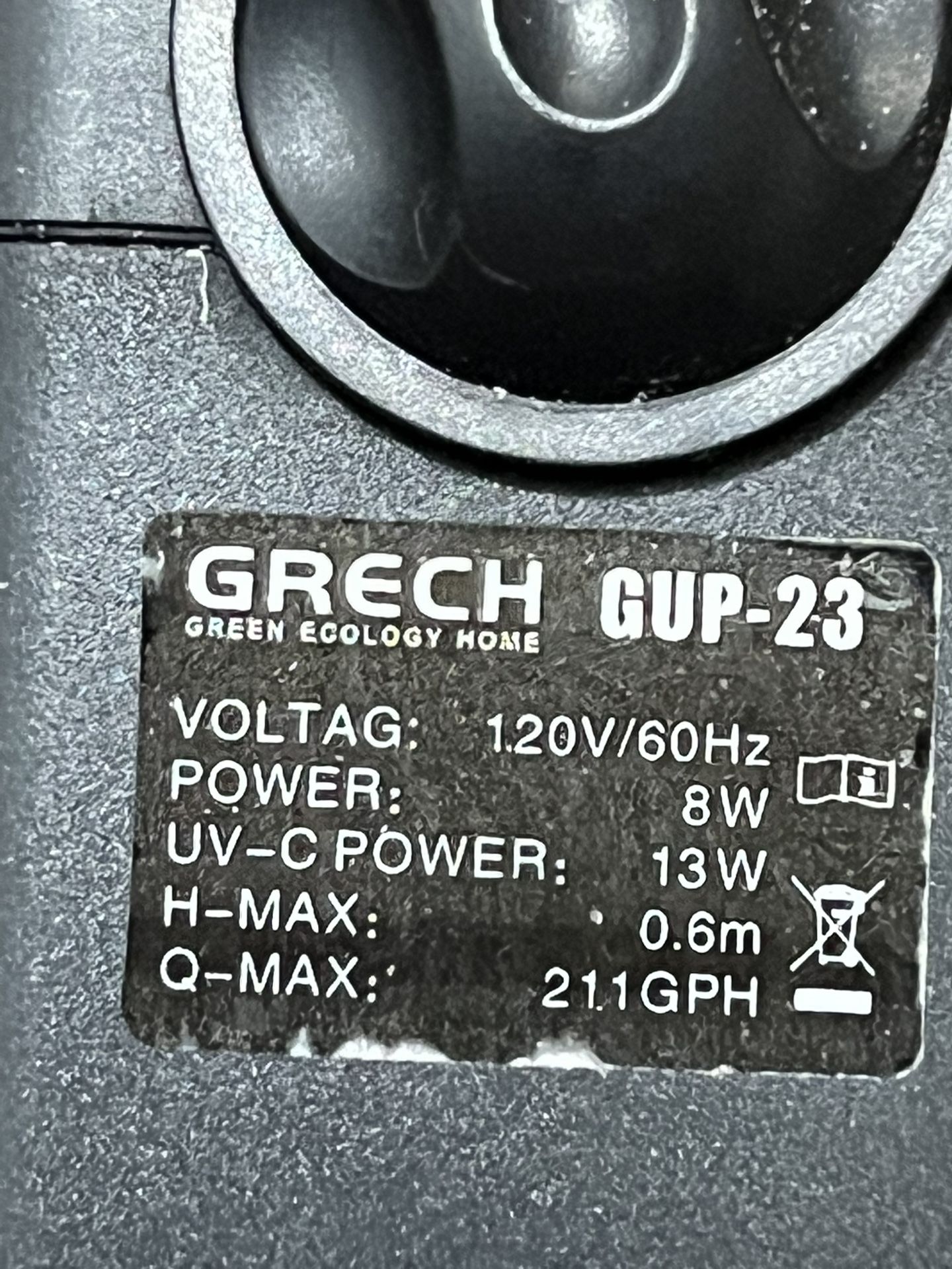 Aquarium Filter GRECH GUP-23