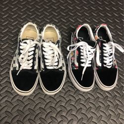 Vans Kids Size 5.0 Women Or 3.5 Men Choose A pair $30 Each