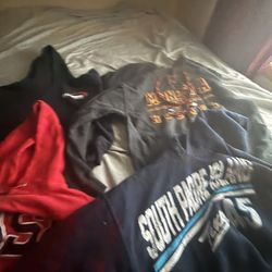 Lot of 4 College/Work Hoodies