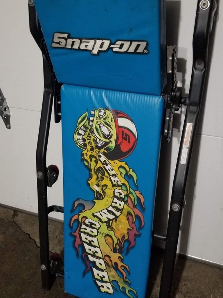 RARE snap On Creeper " The Grim Creeper "